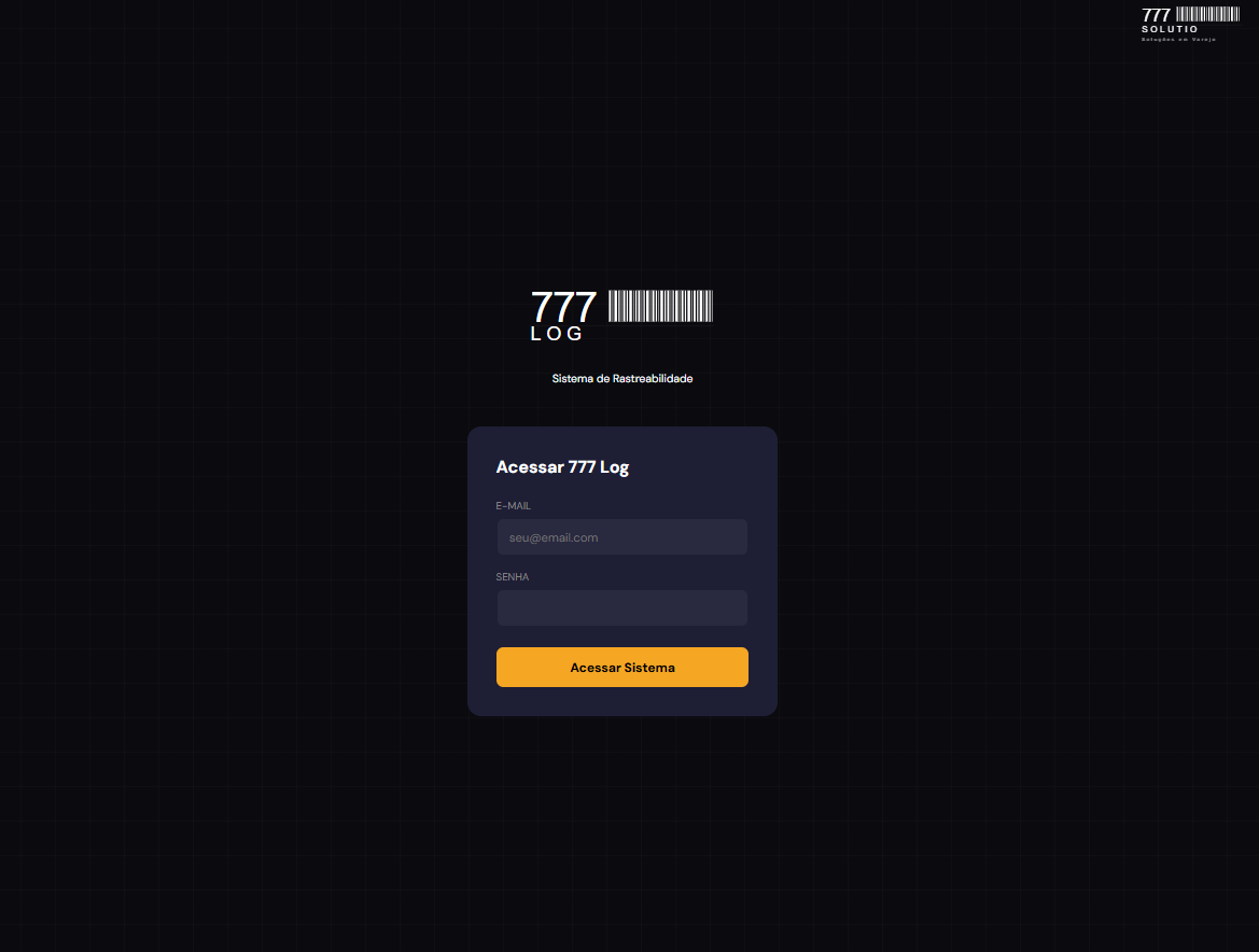 Tela de Login